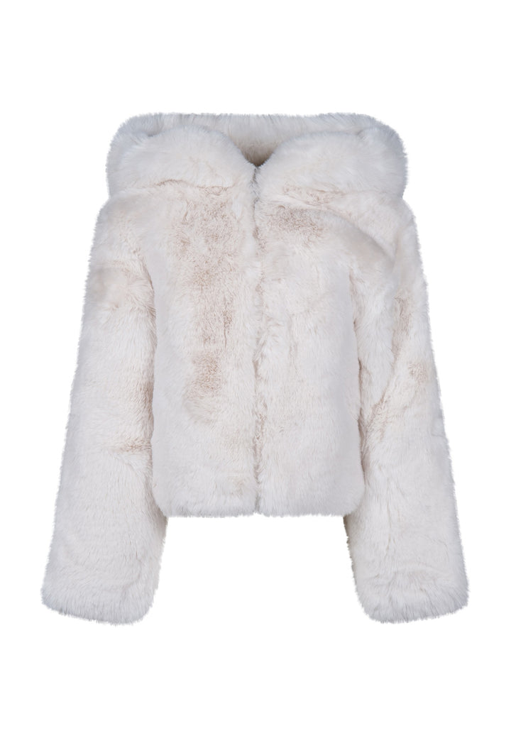 Pelliccia FUN FUN da BAMBINA - WHITE