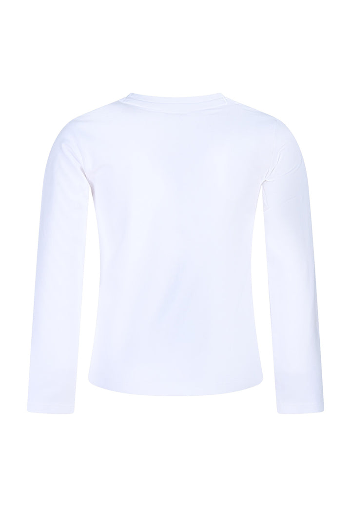 FUN FUN T-shirt FUN FUN da BAMBINA - WHITE