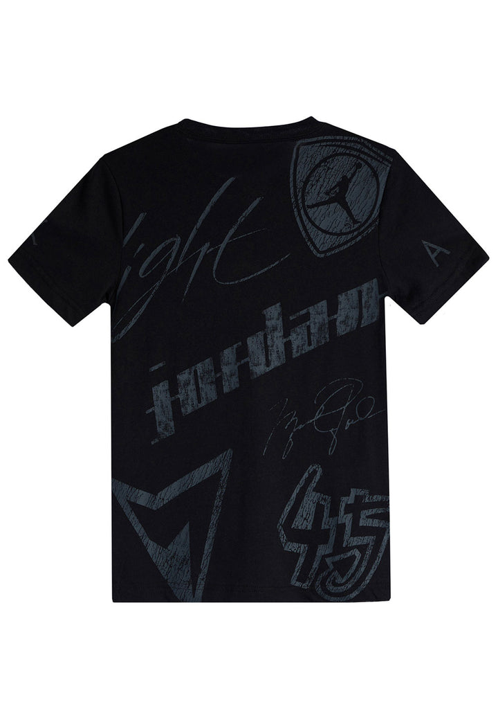 JORDAN T-shirt JORDAN da BAMBINO - Black