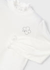 MAYORAL Turtleneck Sweater for GIRL - Ecru