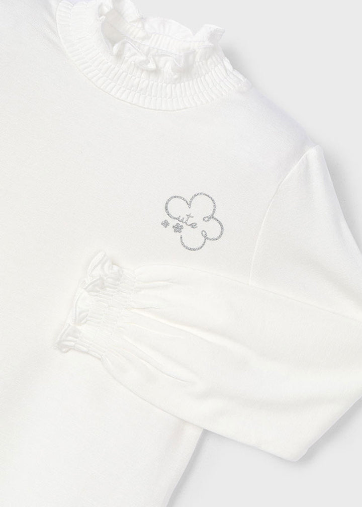 MAYORAL Turtleneck Sweater for GIRL - Ecru