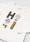 T-shirt MAYORAL da BAMBINO - Panna