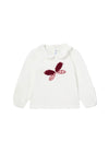 T-shirt MAYORAL da BAMBINA - Ecrù-peper