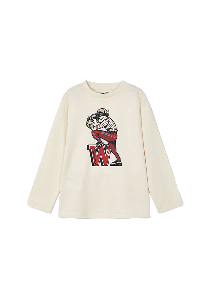 T-shirt MAYORAL da BAMBINO - Crema