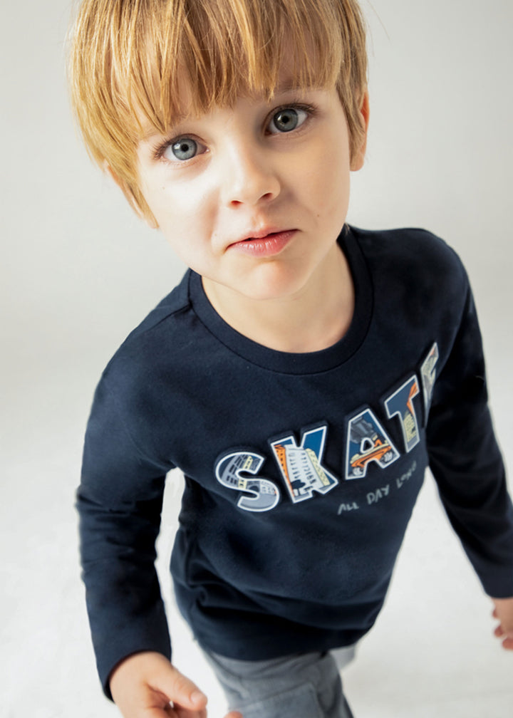 T-shirt MAYORAL da BAMBINO - Marino