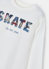 T-shirt MAYORAL da BAMBINO - Panna