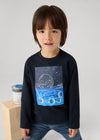 T-shirt MAYORAL da BAMBINO - Blue Black