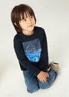 T-shirt MAYORAL da BAMBINO - Blue Black