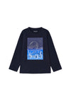 T-shirt MAYORAL da BAMBINO - Blue Black