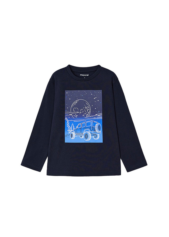 T-shirt MAYORAL da BAMBINO - Blue Black