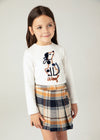 T-shirt MAYORAL da BAMBINA - Beige/cara