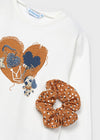 T-shirt MAYORAL da BAMBINA - Beige/cara