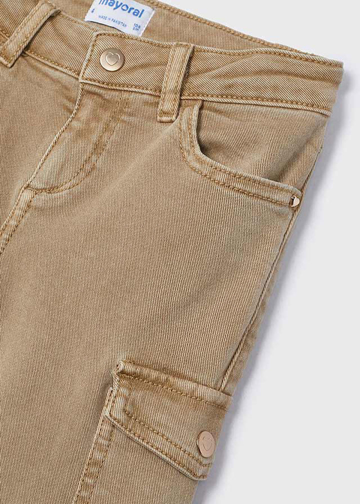 MAYORAL Pants for GIRLS - Cocoa