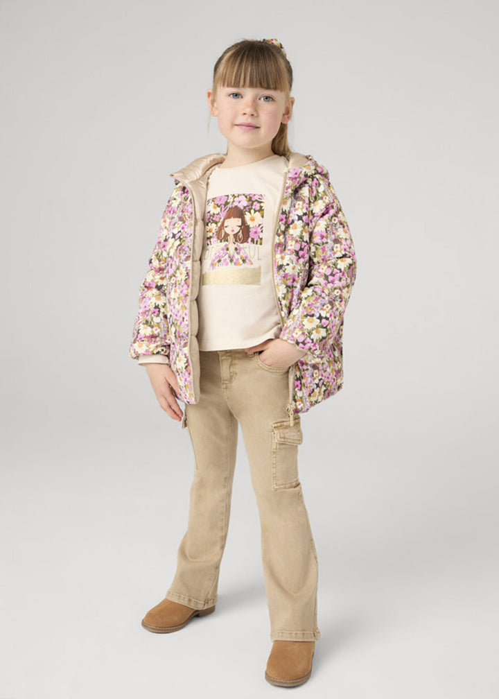 MAYORAL Pants for GIRLS - Cocoa