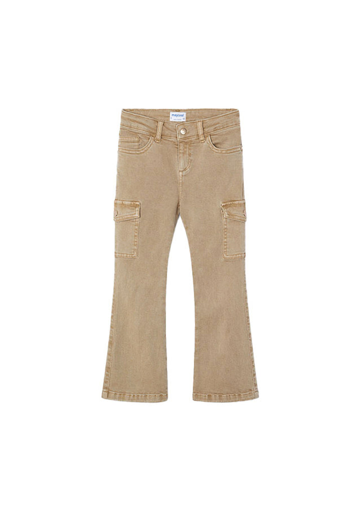 MAYORAL Pants for GIRLS - Cocoa