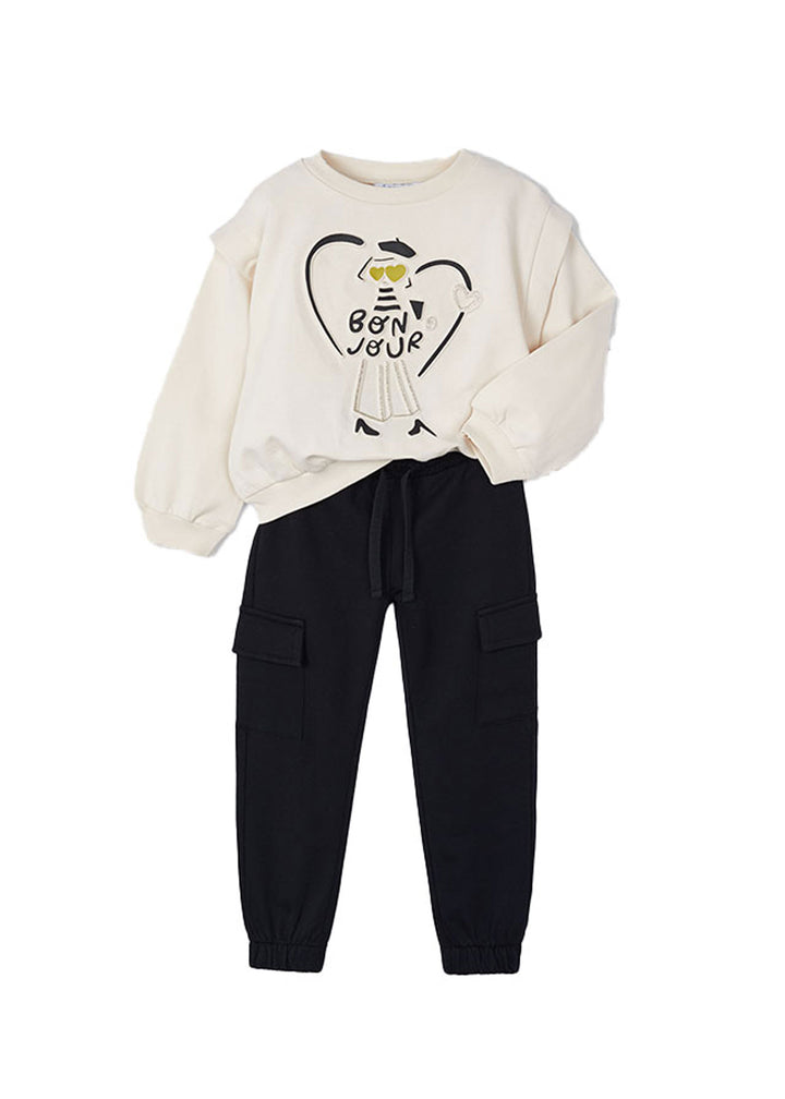 MAYORAL Tracksuit for GIRLS - Black