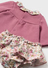 MAYORAL NEWBORN Baby Girl Set - Mid rose