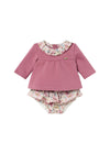 MAYORAL NEWBORN Baby Girl Set - Mid rose