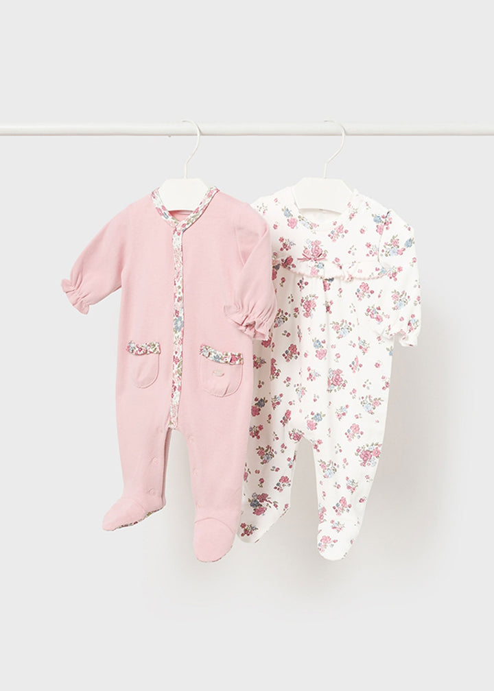 MAYORAL NEWBORN Baby Girl Pajamas - Baby Pink