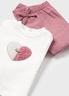 Completo MAYORAL NEWBORN da NEONATA - Mid rose v