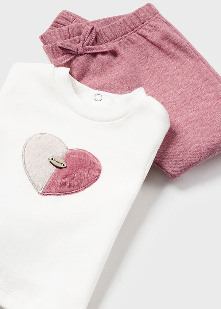 Completo MAYORAL NEWBORN da NEONATA - Mid rose v