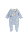 MAYORAL NEWBORN Baby Romper - Polar-blue