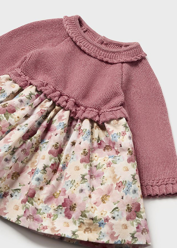 Abito MAYORAL NEWBORN da NEONATA - Mid rose v