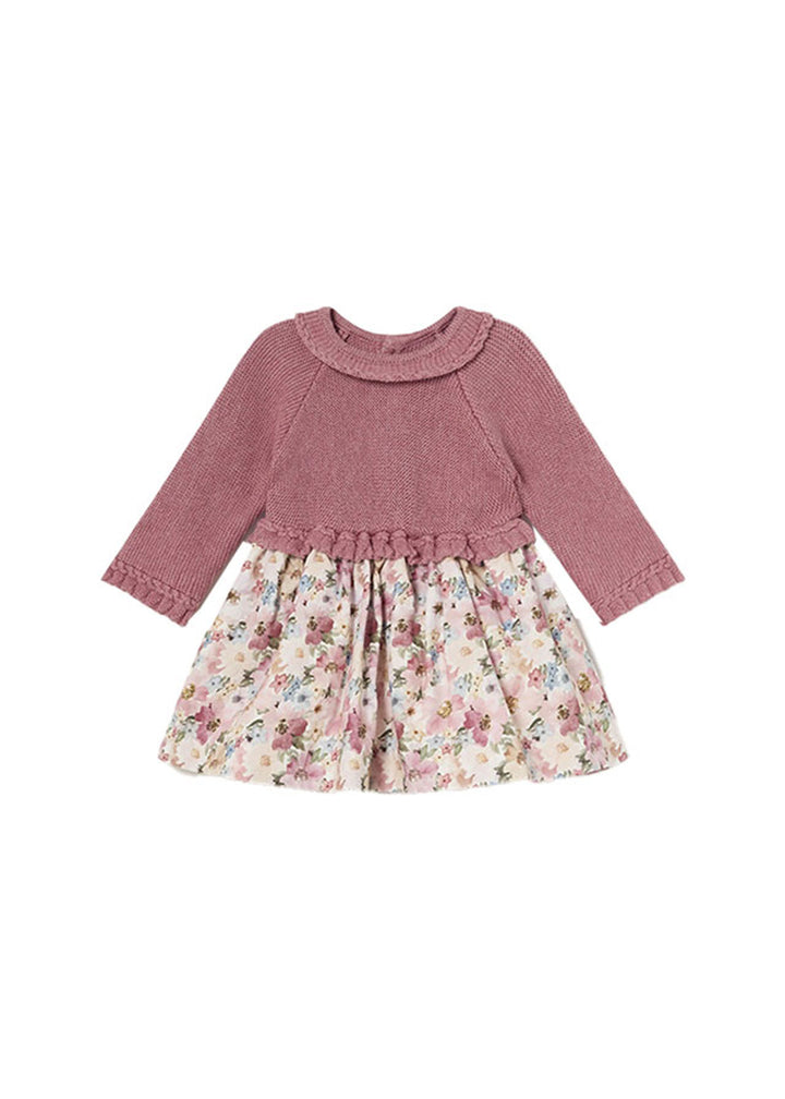 Abito MAYORAL NEWBORN da NEONATA - Mid rose v