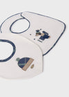 MAYORAL NEWBORN bib for NEWBORNS - Mid blue