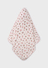 MAYORAL NEWBORN Towel for NEWBORNS - Pink Rubor