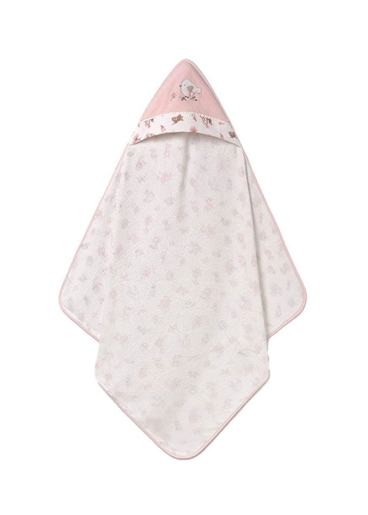 MAYORAL NEWBORN Towel for NEWBORNS - Pink Rubor