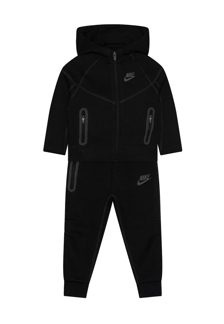 NIKE Tech Fleece Tracksuit for KIDS - Black