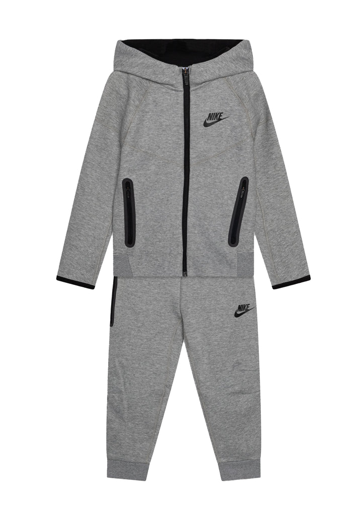 NIKE Tech Fleece Tracksuit for KIDS - GREY