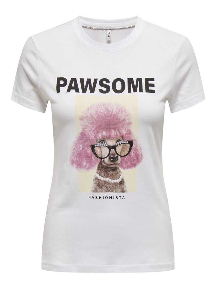 T-shirt ONLY da DONNA - Bright White