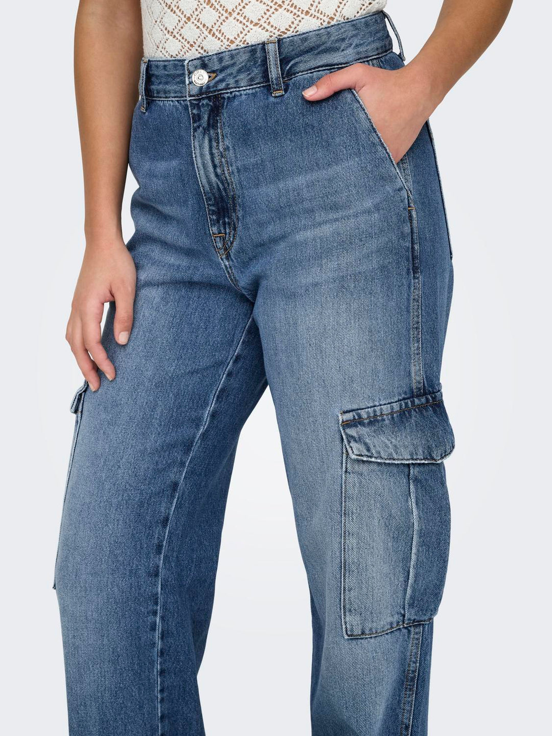 Jeans ONLY da DONNA - MEDIUM BLUE DENIM