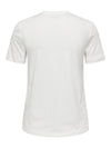 T-shirt ONLY da DONNA - Cloud Dancer