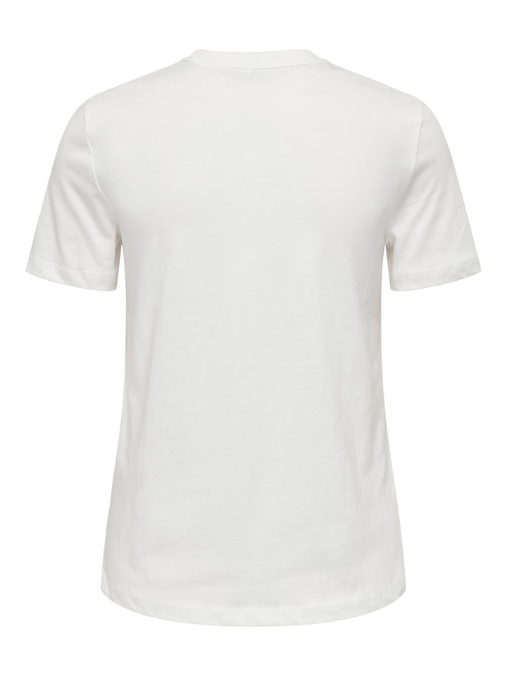 T-shirt ONLY da DONNA - Cloud Dancer