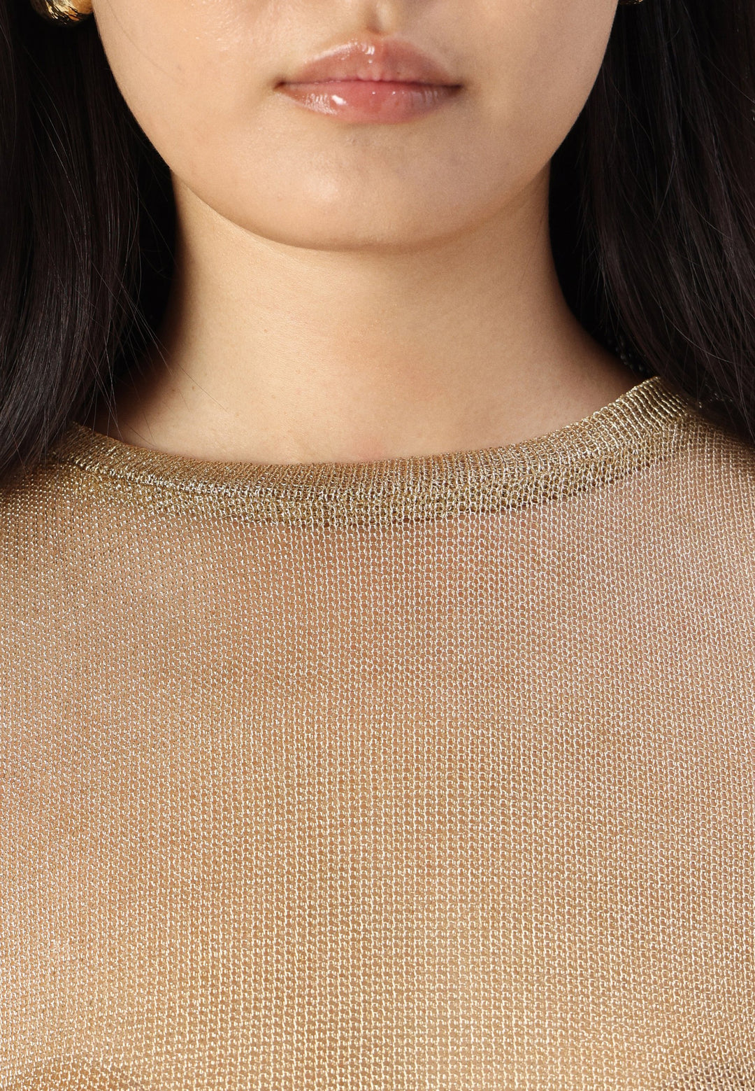 T-shirt ONLY da DONNA - Gold Colour