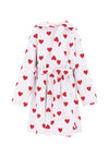 PETIT BATEAU Accappatoio PETIT BATEAU da BAMBINA - MARSHMALLOW/TERKUIT