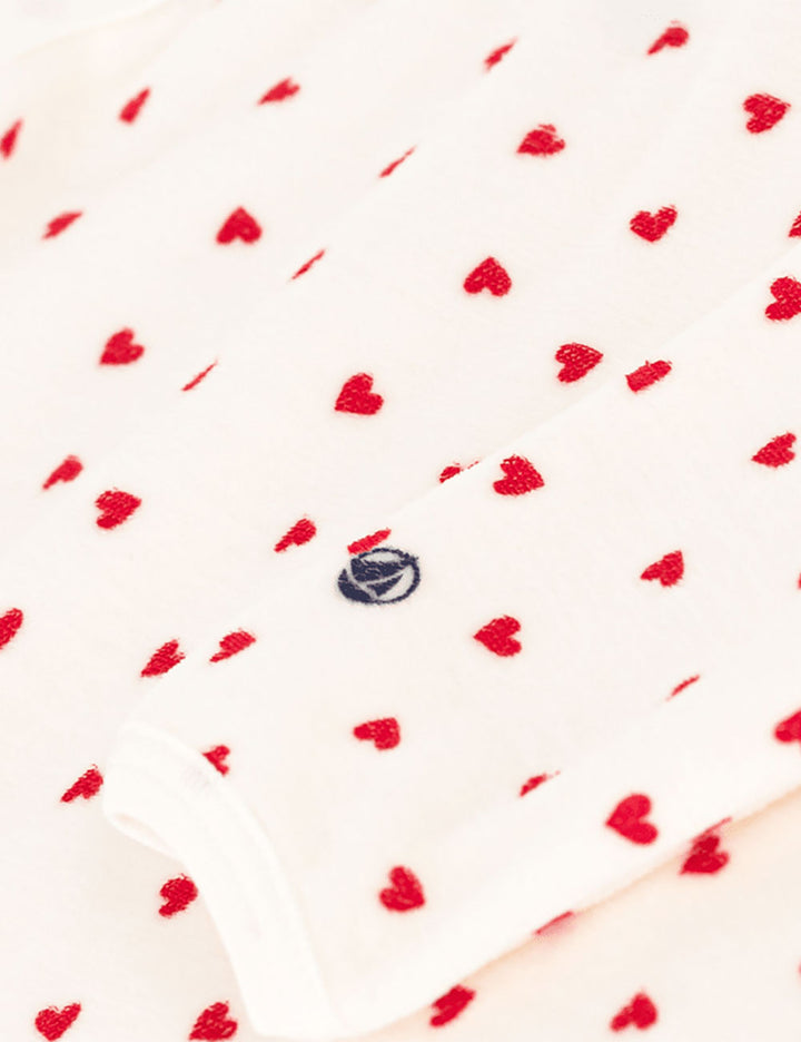 Tutina PETIT BATEAU da NEONATI - MARSHMALLOW/TERKUIT