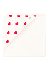 Accappatoio PETIT BATEAU da NEONATI - MARSHMALLOW/TERKUIT