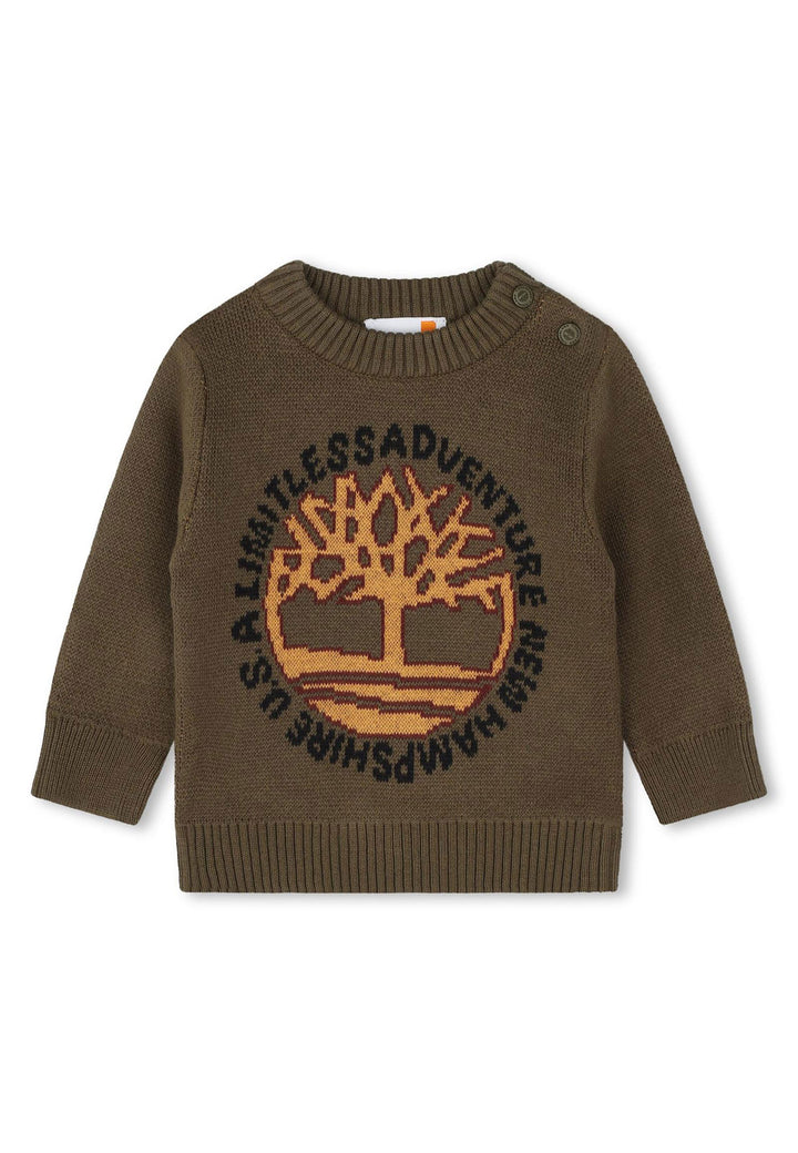 Pullover TIMBERLAND da BAMBINO - Verde