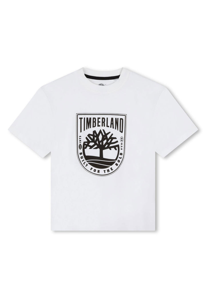 T-shirt TIMBERLAND da BAMBINO - Bianco
