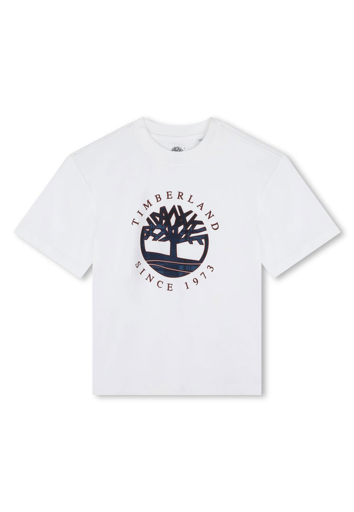 T-shirt TIMBERLAND da BAMBINO - Bianco