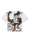 T-shirt TIMBERLAND da BAMBINO - Bianco
