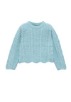 ABEL E LULA Pullover Abel & Lula da BAMBINA - Acqua