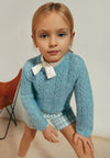 ABEL E LULA Pullover Abel & Lula da BAMBINA - Acqua