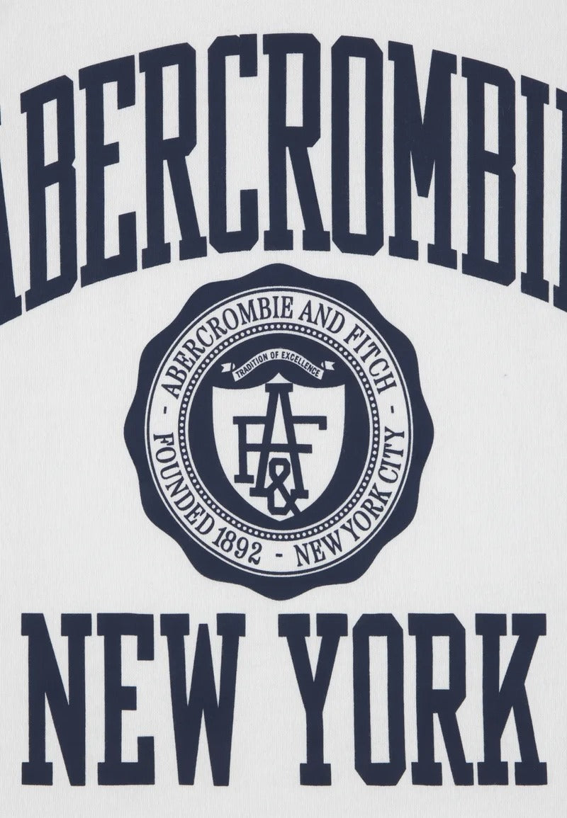 ABERCROMBIE T-shirt ABERCROMBIE da BAMBINO - Bright White