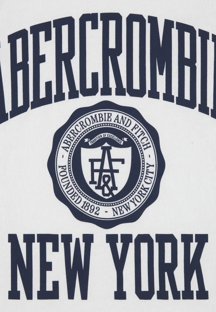 ABERCROMBIE T-shirt ABERCROMBIE da BAMBINO - Bright White