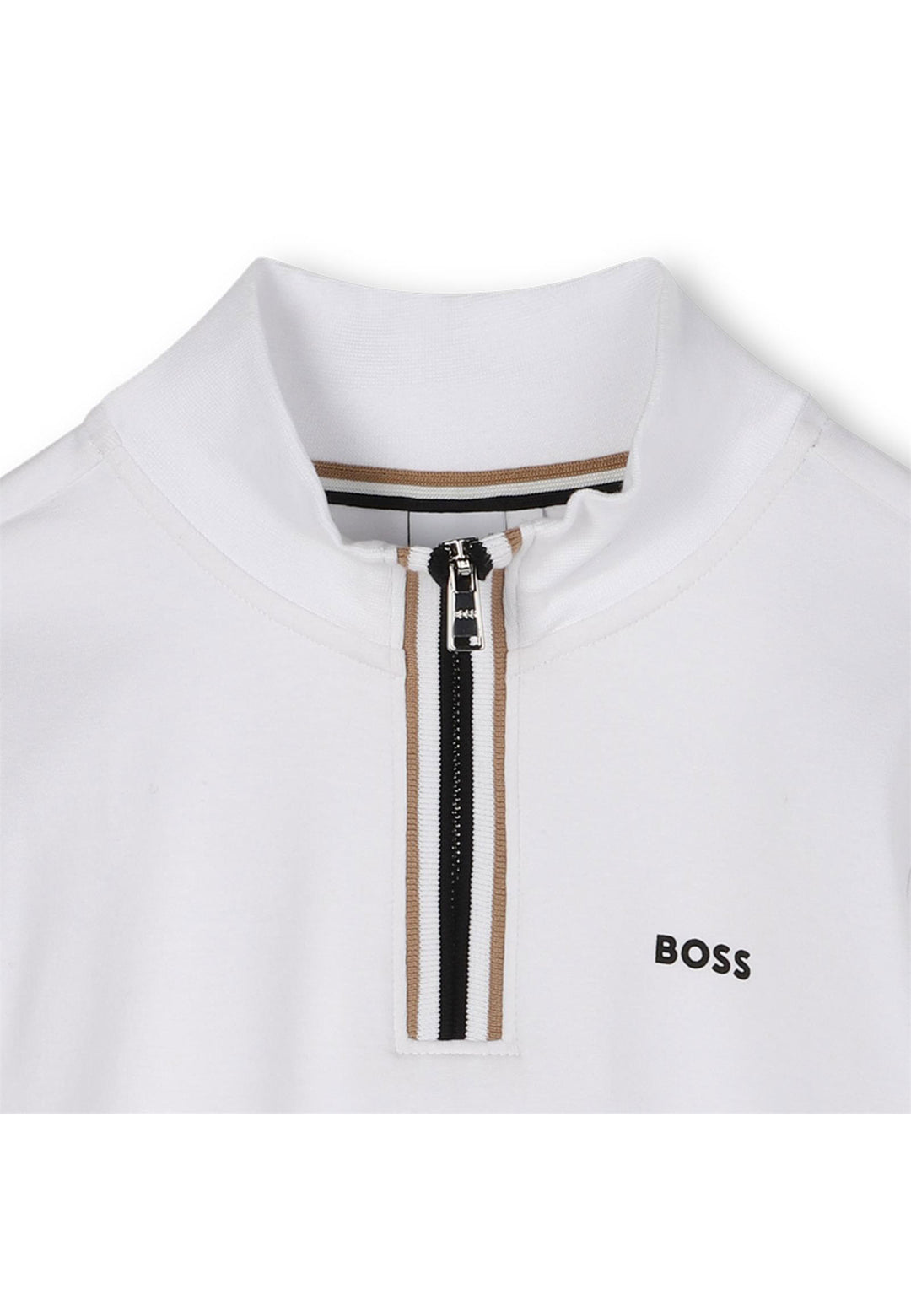 BOSS Felpa BOSS da BAMBINO - Bianco